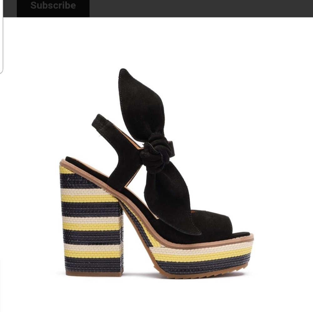 Bill Blass Bolton Open Toed Platform